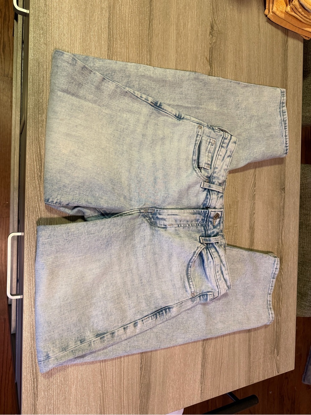 Old Navy Light Blue Straight Leg Jeans